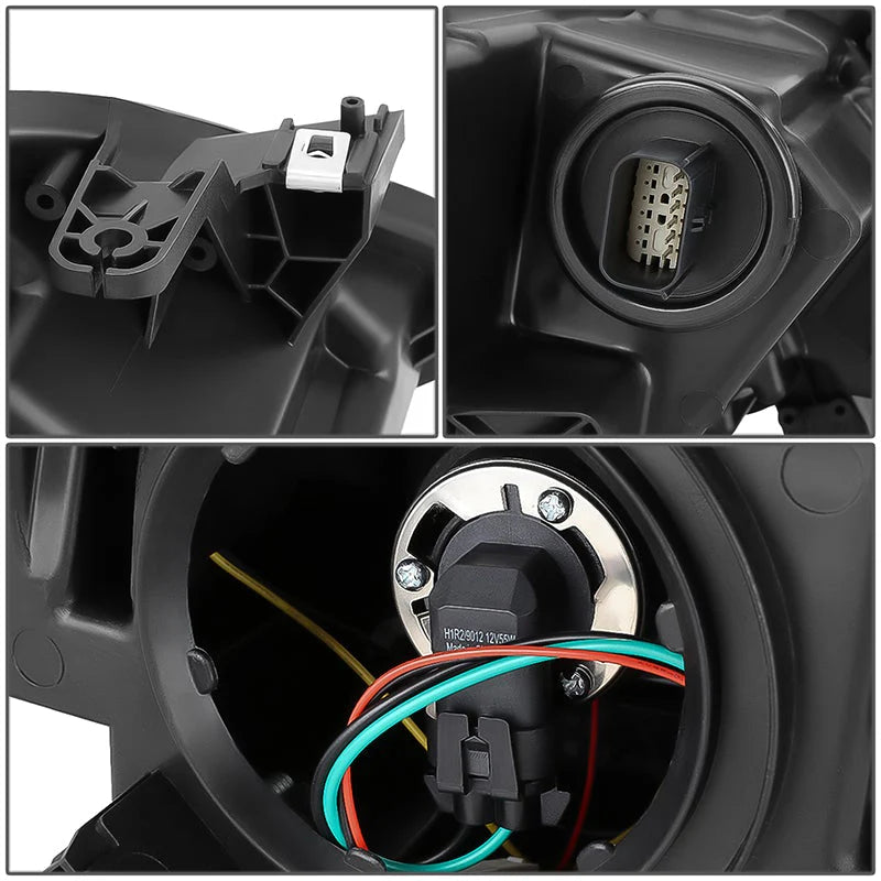 LED DRL Projector Headlights 18-21 Chevy Equinox