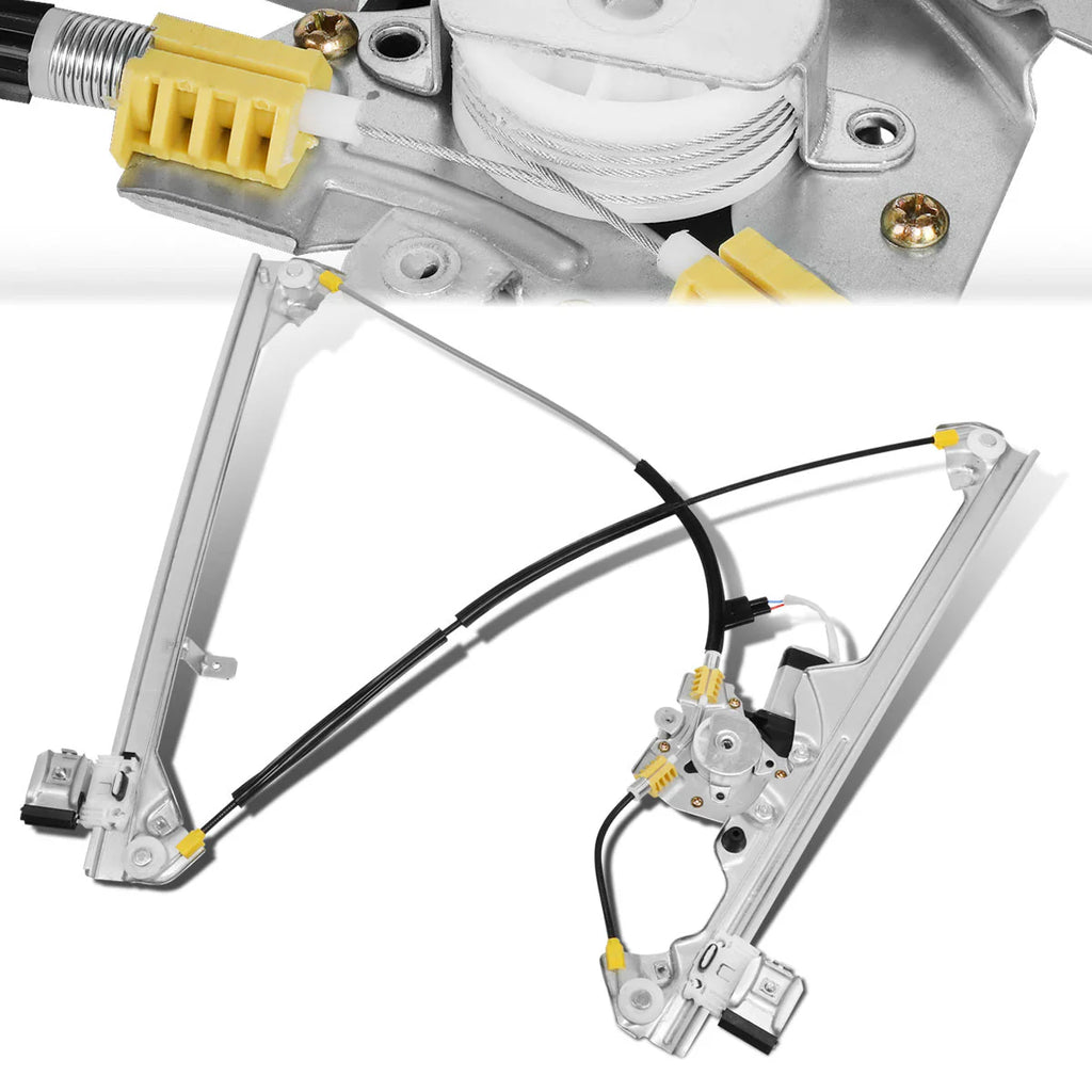 99-06 Chevy Silverado GMC Sierra 1500 2500 3500 Power Window Regulator w/Motor - Front Left Side