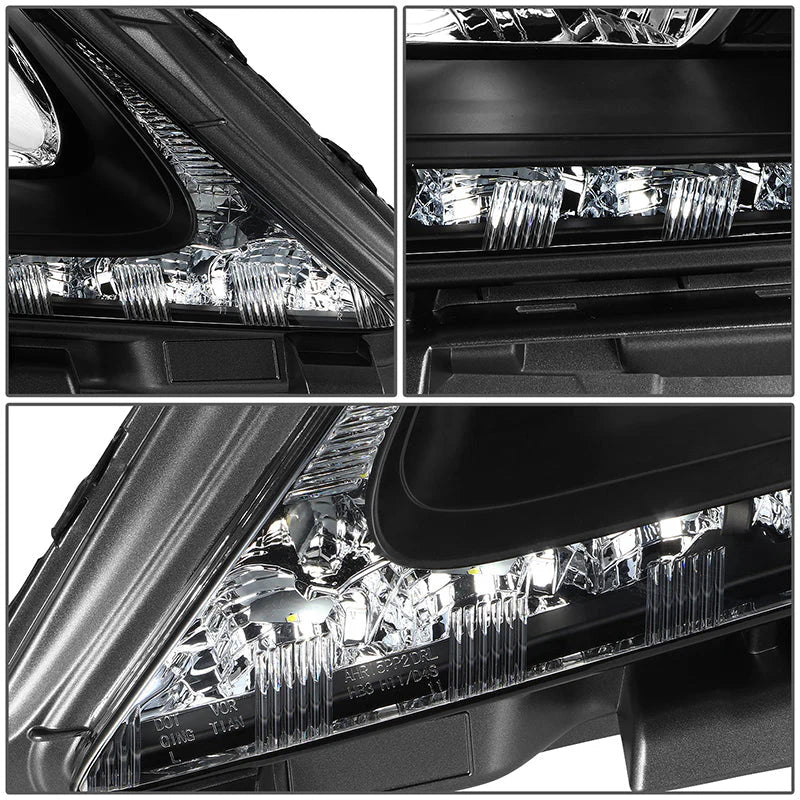LED DRL Projector Headlights 13-15 Lexus ES300h, ES350
