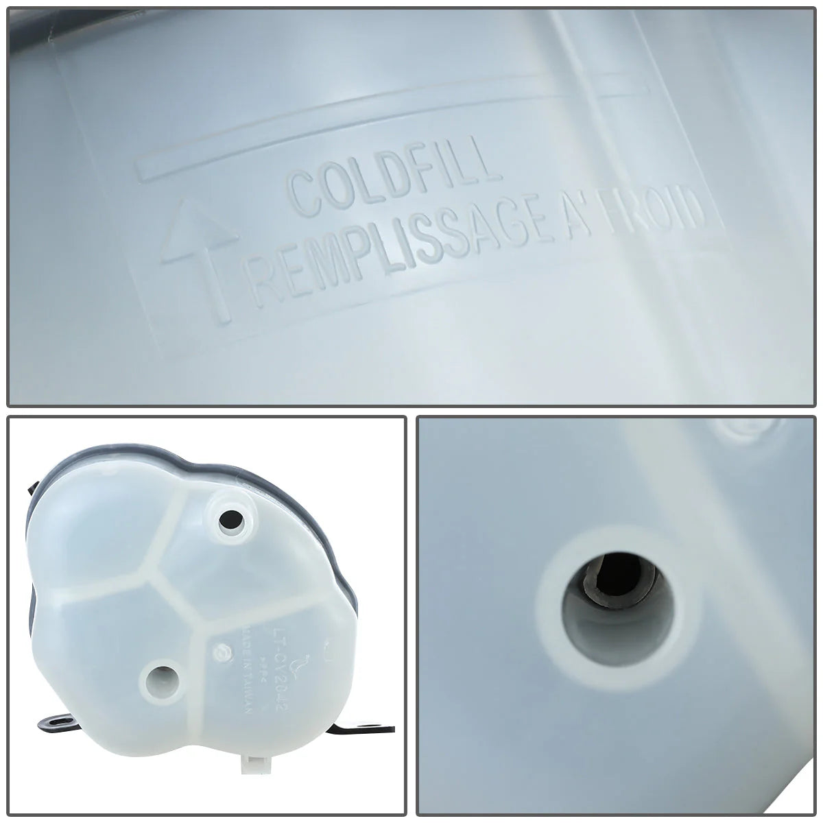 10-17 Chevy Equinox GMC Terrain 2.4L 3.0L 3.6L Coolant Overflow Reservoir w/ Cap