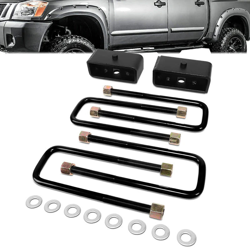 04-15 Nissan Titan 2 in. Rear Lift Block Kit (2WD)