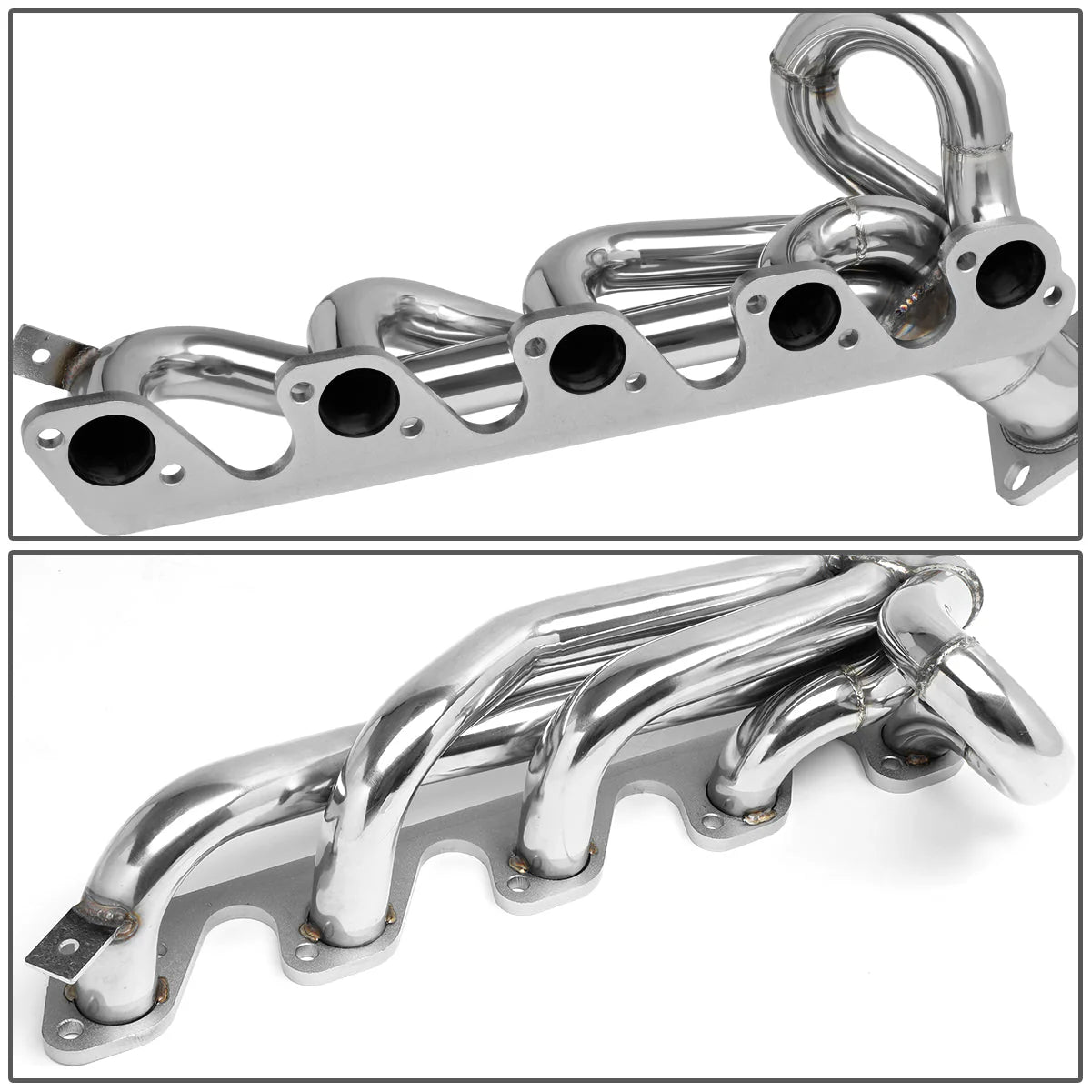 96-02 Dodge Ram 2500 3500 8.0L V10 Shorty 5-1 Exhaust Header - Stainless Steel