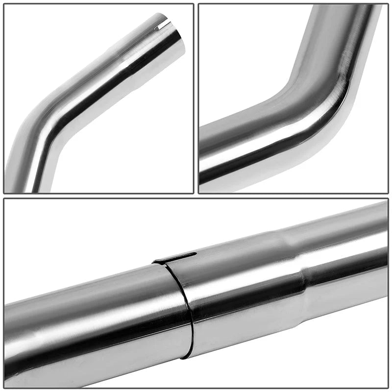 16Pcs 2.25 in. OD Custom Exhaust Tubing Mandrel Bend Straight U-Bend Pipes
