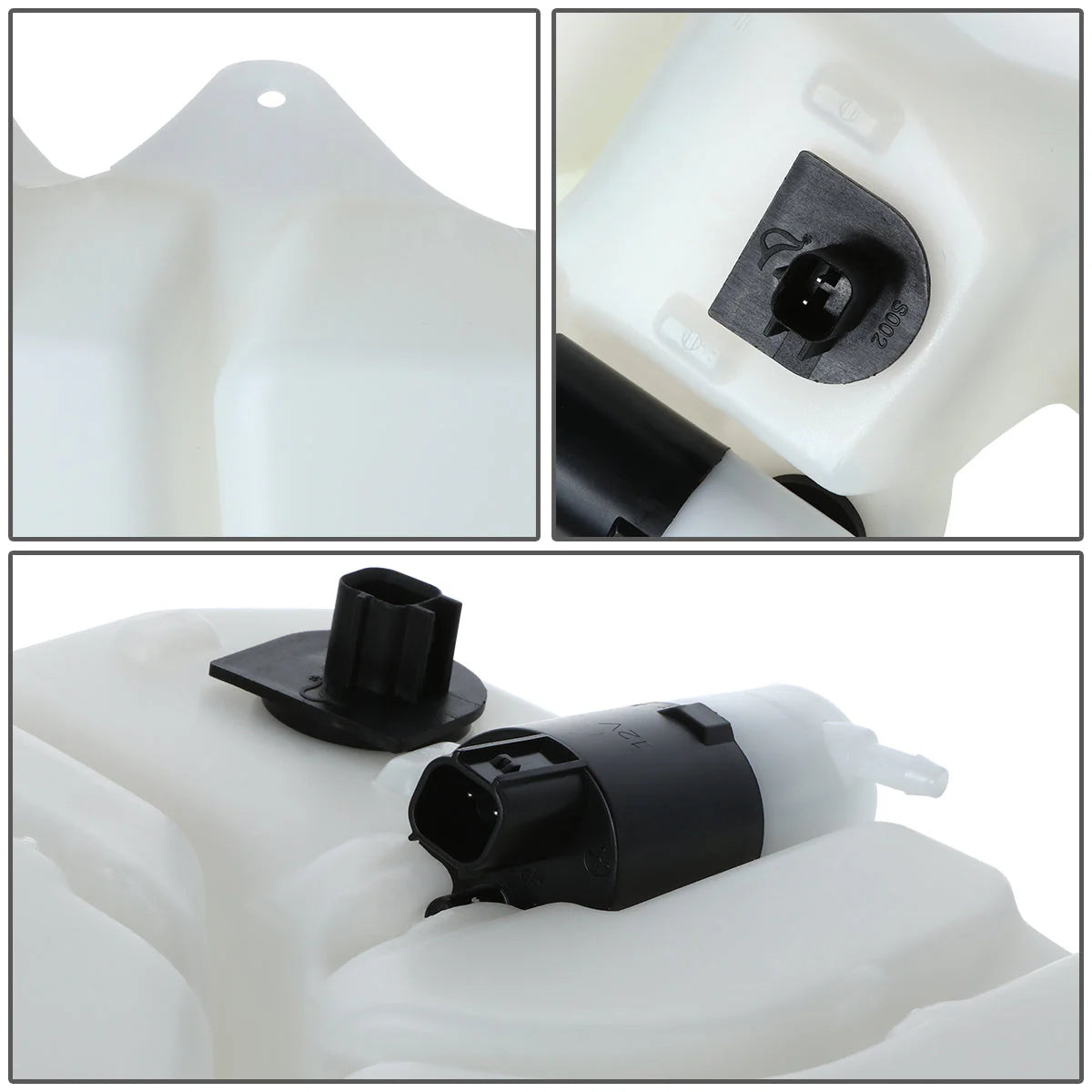 06-09 Dodge Ram 1500/2500/3500/4000 3.7L 4.7L 5.7L Combined Coolant/ Windhield Washer Fluid Reservoir