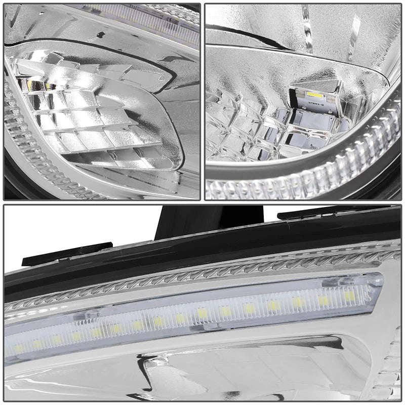LED DRL Fog Lights 18-22 Freightliner Cascadia