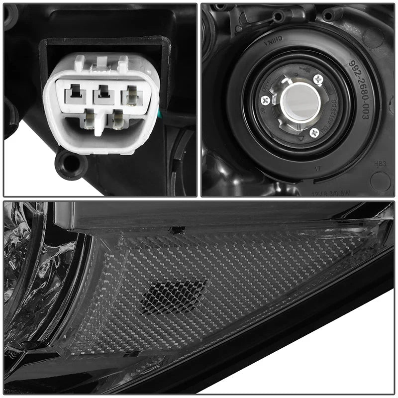 LED DRL Projector Headlights 13-15 Lexus ES300h, ES350