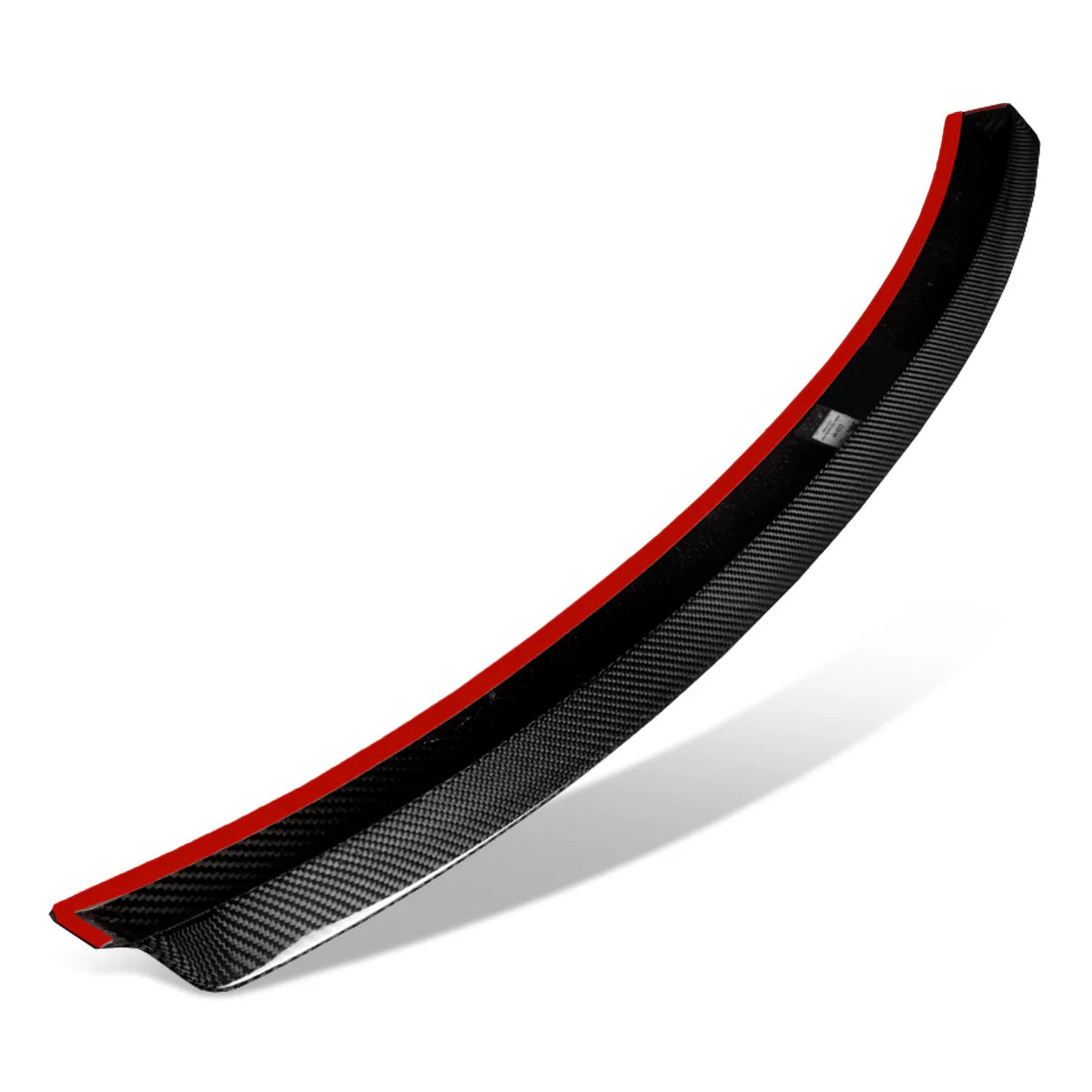 08-14 Mercedes-Benz C63 AMG C300 C350 Sedan Rear Trunk Lid Spoiler - Carbon Fiber