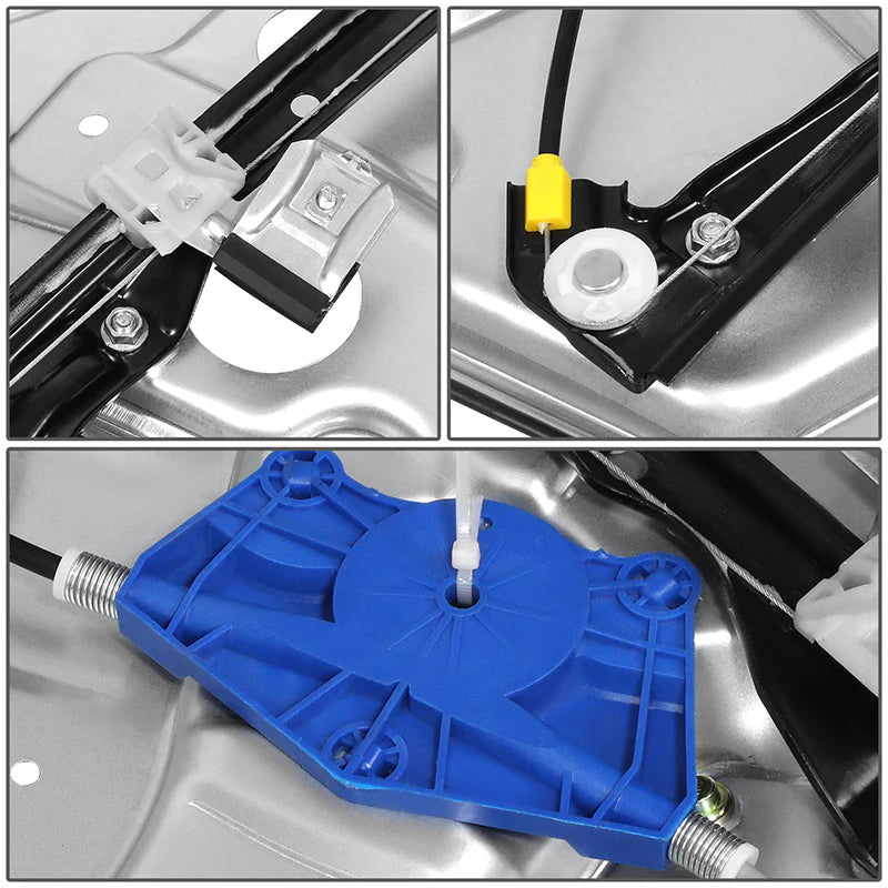99-05 Volkswagen Jetta 99-10 Golf 4-Dr Power Window Regulator w/o Motor - Front Left Driver Side