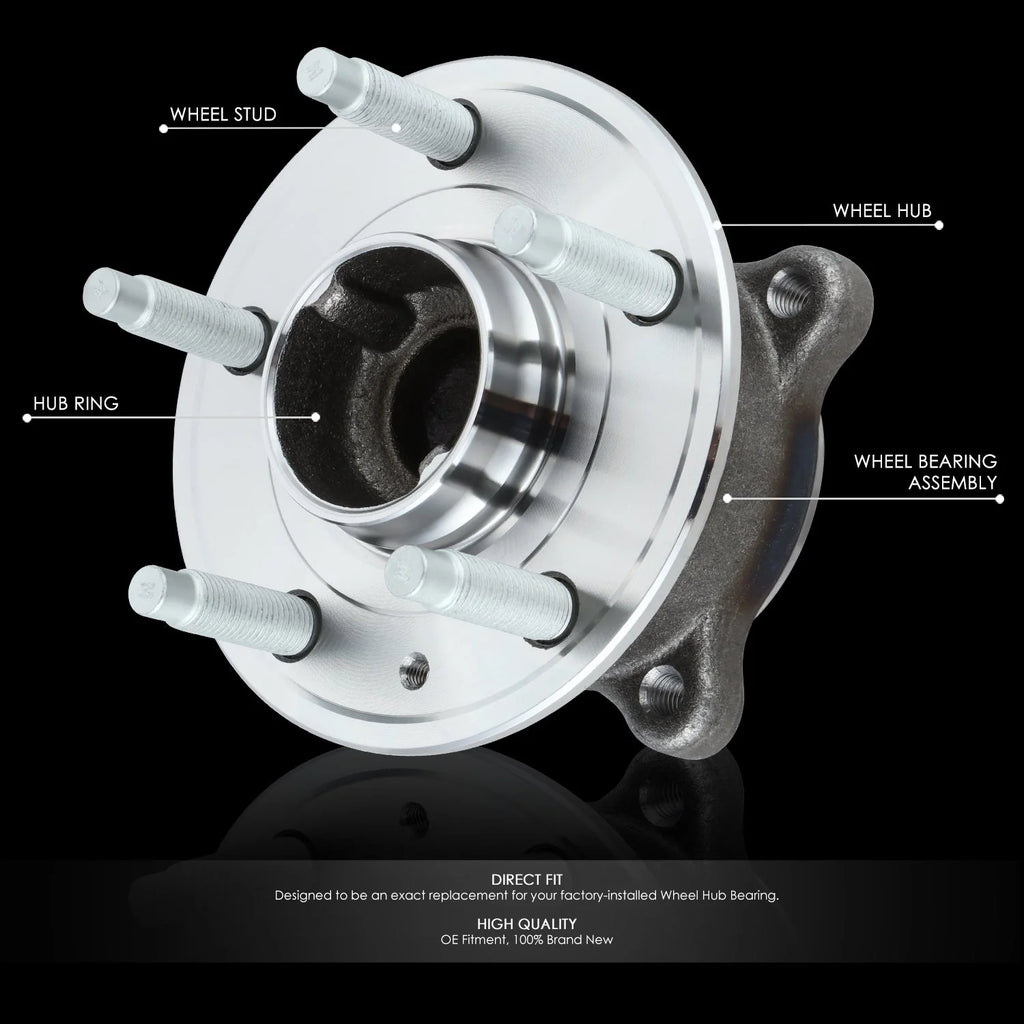 Rear Left or Right Side Wheel Bearing & Hub Assembly 10-16 Chevy Cruze Limited
