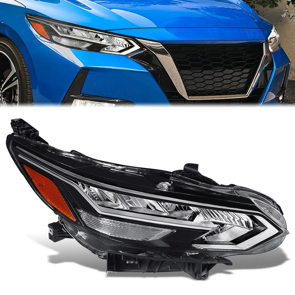Factory Style LED Headlight (Right) 20-22 Nissan Sentra