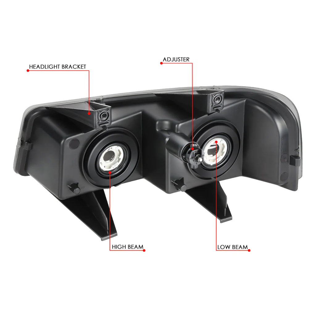 Factory Style Headlights 03-23 Chevrolet Express / GMC Savana 1500-4500