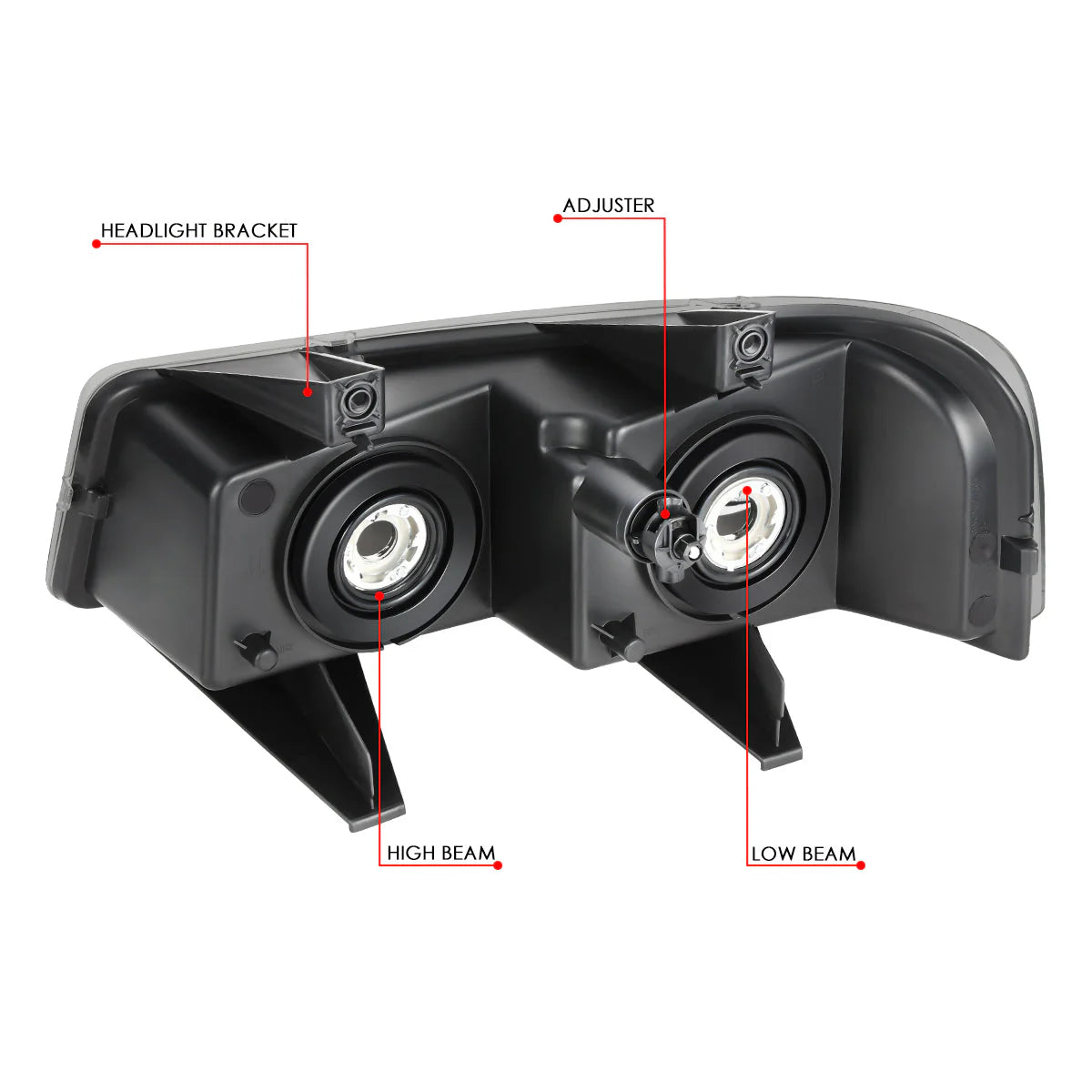 Factory Style Headlights 03-23 Chevrolet Express / GMC Savana 1500-4500