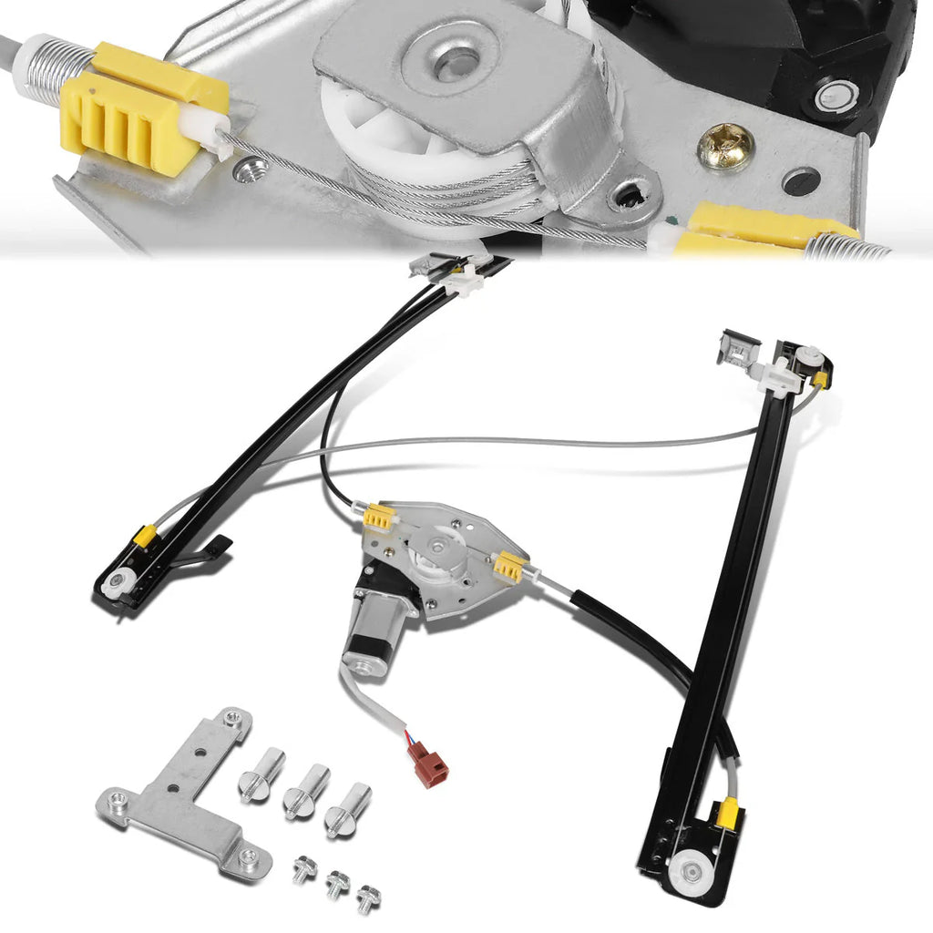 04-07 Chrysler Town & Country Dodge Caravan Power Window Regulator w/Motor - Front Left Driver Side