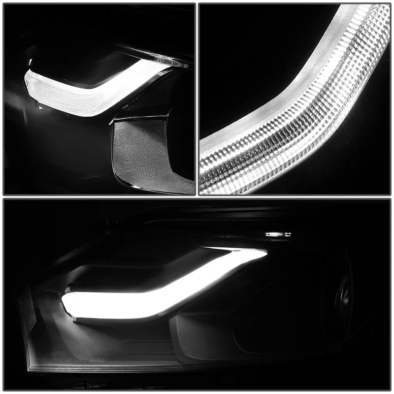 LED DRL Projector Headlights 18-21 Chevy Equinox
