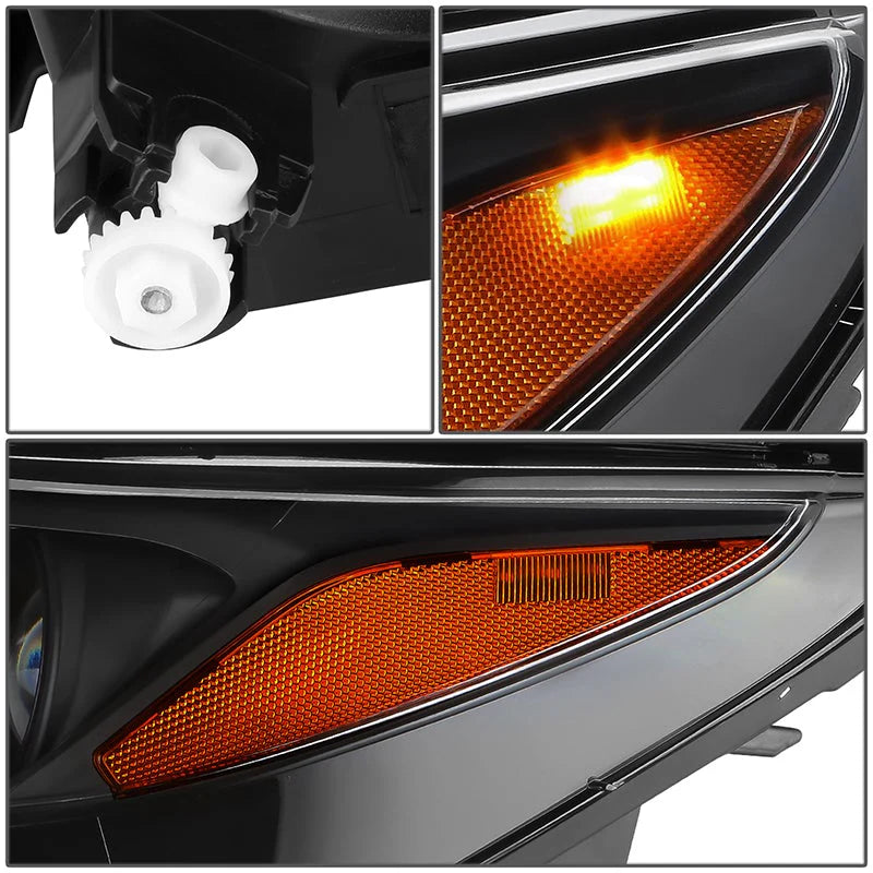 LED DRL Projector Headlights 18-21 Chevy Equinox