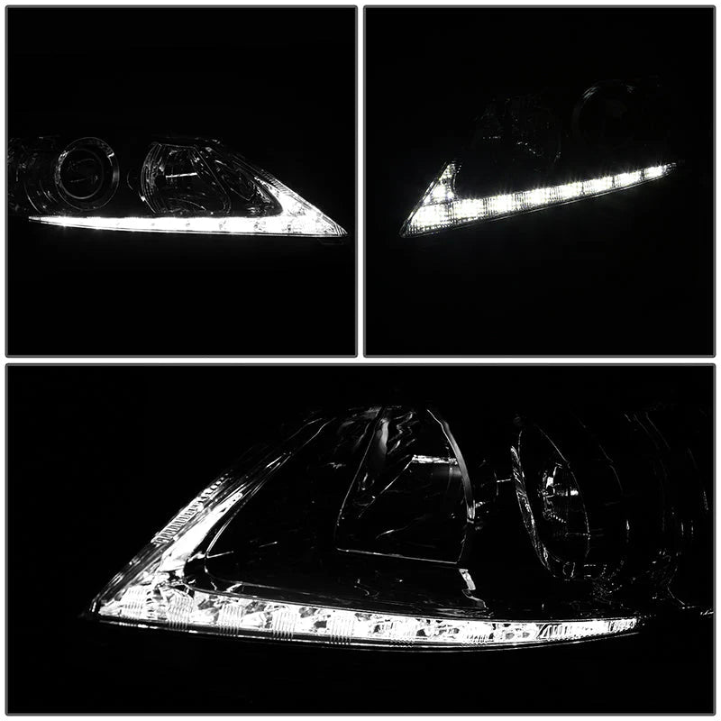 LED DRL Projector Headlights 13-15 Lexus ES300h, ES350