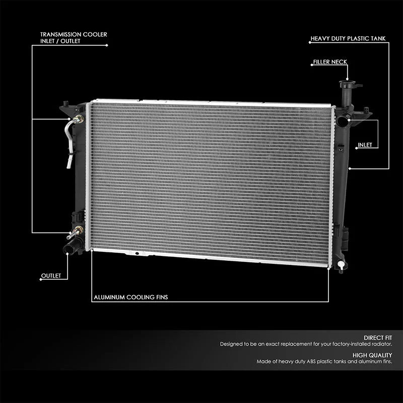 13508 Replacement Radiator 15-21 Kia Sedona 3.3L V6 AT