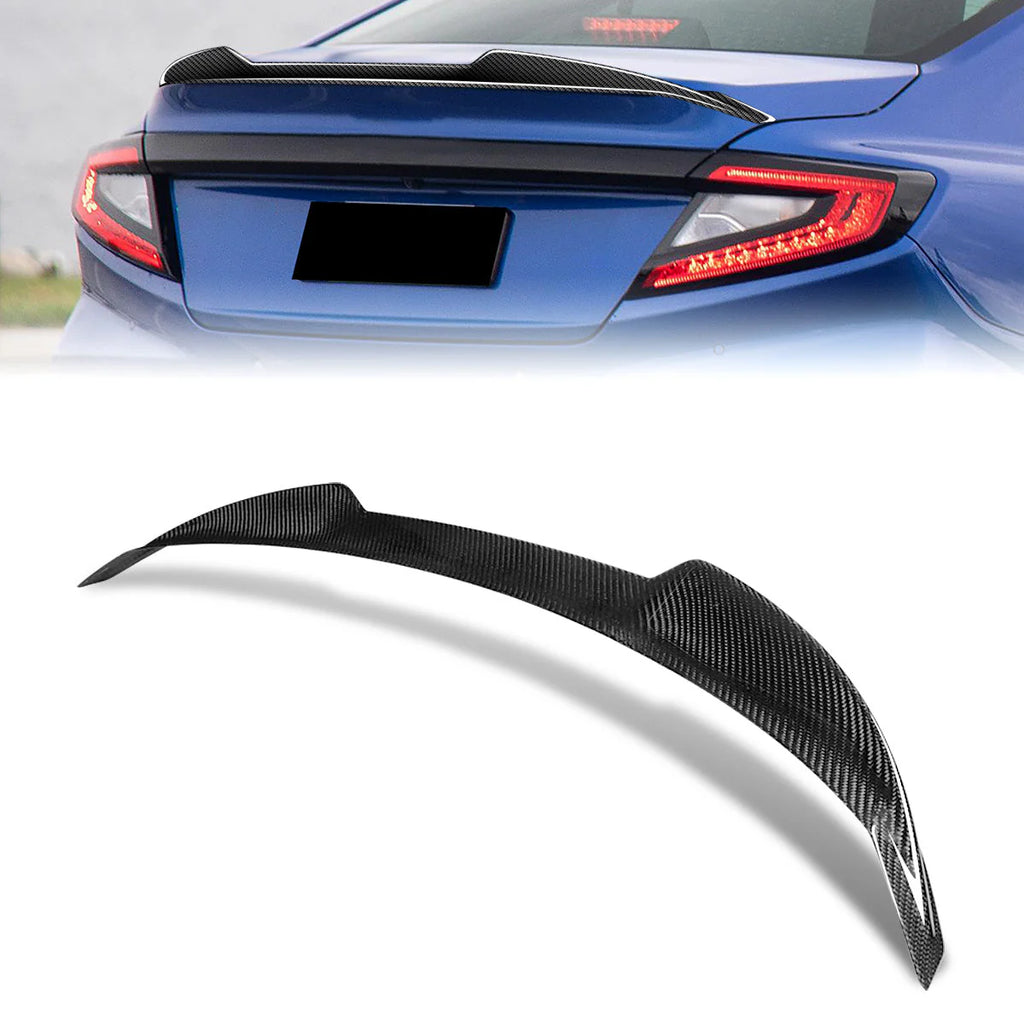 V-Style Carbon Fiber Rear Trunk Lid Spoiler 22-23 Subaru WRX