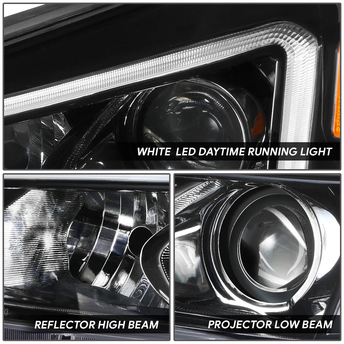 LED DRL Projector Headlight (Left) 19-21 Hyundai Tucson