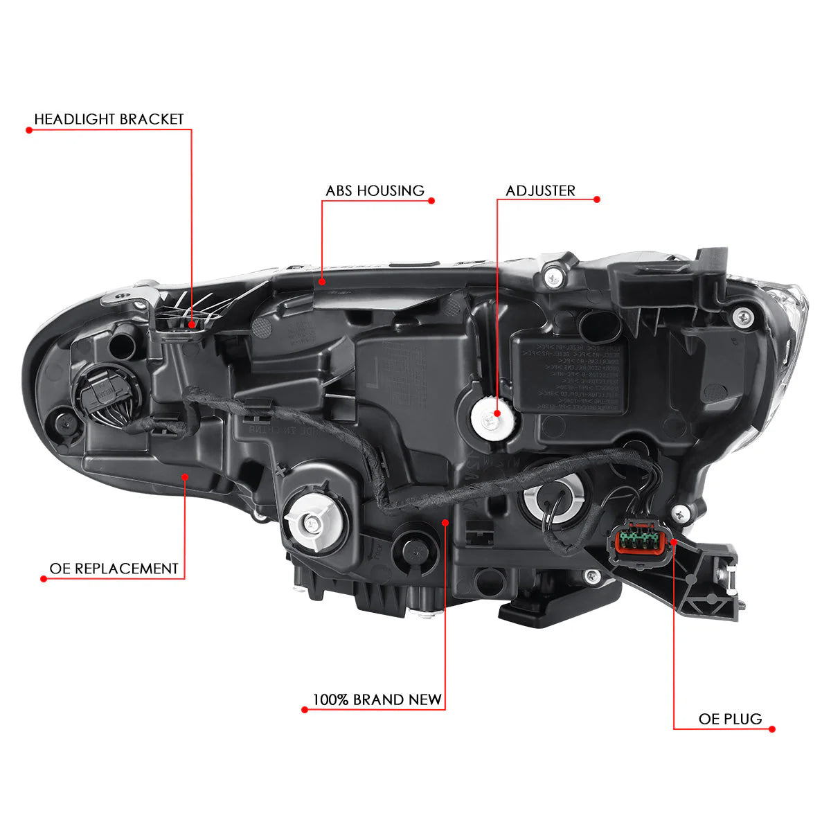 Factory Style LED Headlight (Right) 20-22 Nissan Sentra
