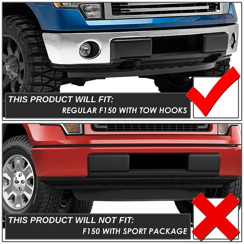 Factory Style Front Lower Bumper Valance 09-14 Ford F-150