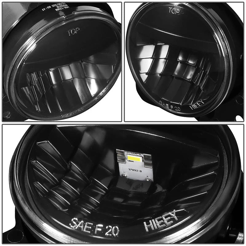 LED Clear Lens Fog Lights 18-20 Volvo VNR 300 400 640