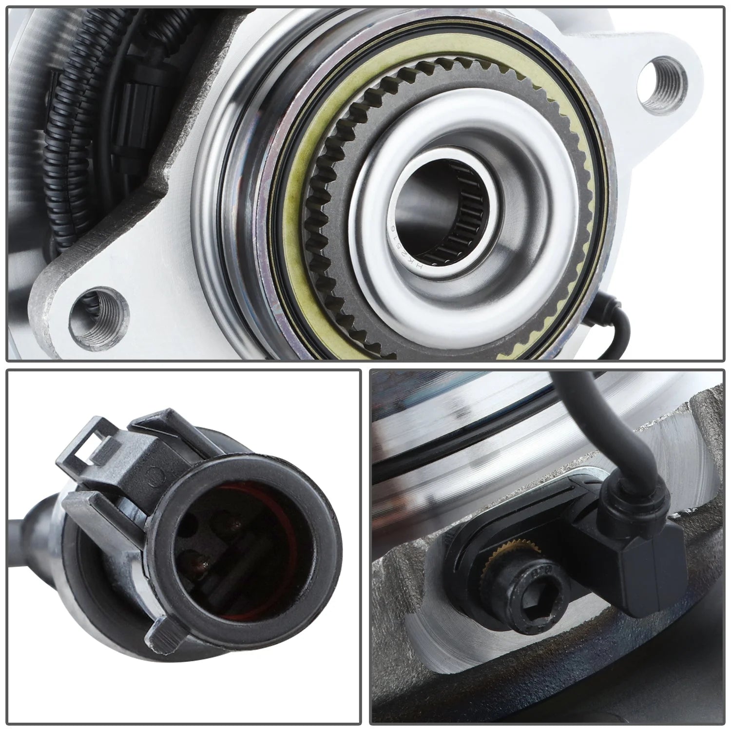 Front Left or Right Side Wheel Bearing & Hub Assembly 07-10 Ford Expedition Lincoln Navigator 4WD