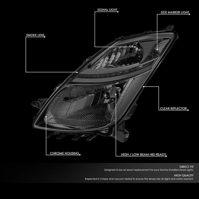 Factory Style Headlights 06-09 Toyota Prius
