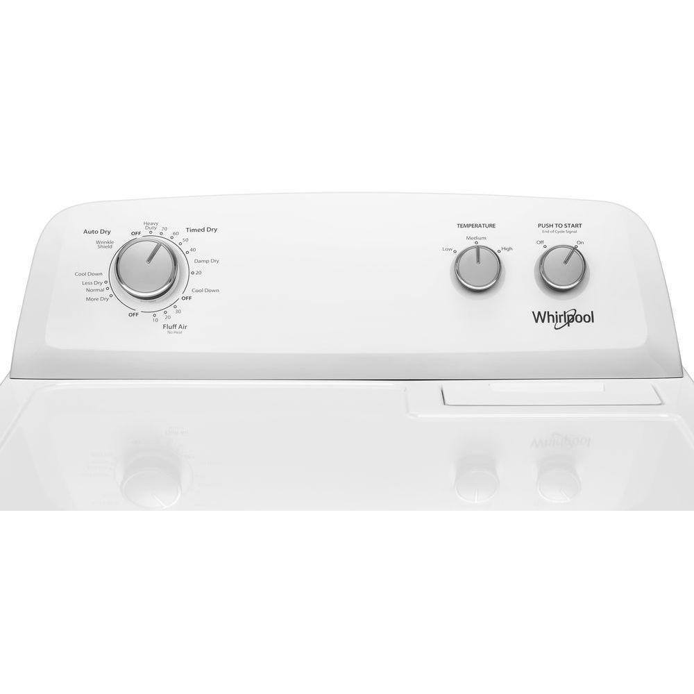 2026 7.0 cu. ft. Electric Dryer, AutoDryTM System, Wrinkle ShieldTM, White