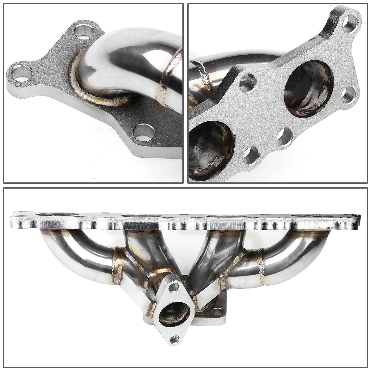 99-06 Audi TT Quattro Base 00-01 Volkswagen Golf GLS 1.8L DOHC T25 Turbo Manifold - Stainless Steel