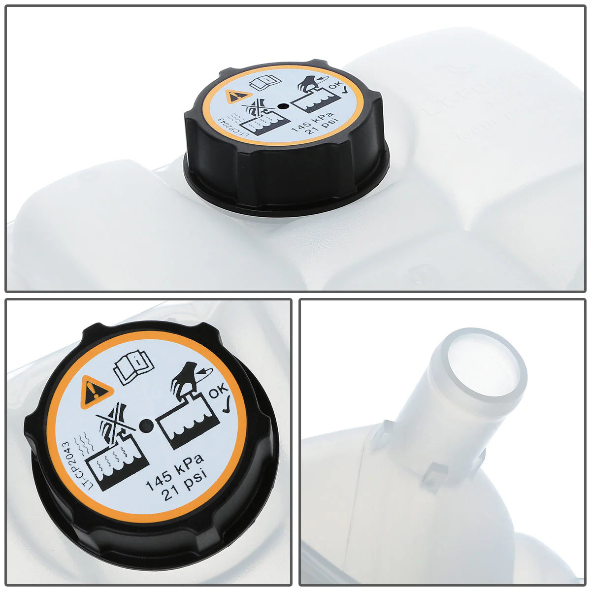 13-18 Ford Focus Escape C-Max 2.0L Coolant Overflow Reservoir w/ Cap