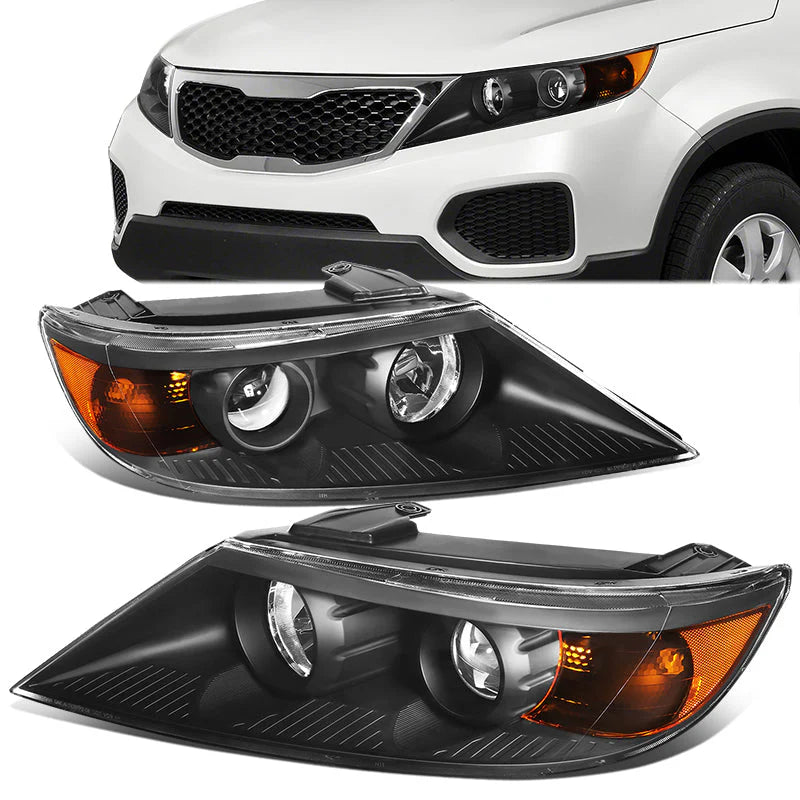 Factory Style Projector Headlights 11-13 Kia Sorento