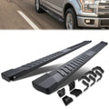 6 in. Wide Flat Step Running Boards 99-16 Ford F250 F350 F450 Super Duty Crew Cab