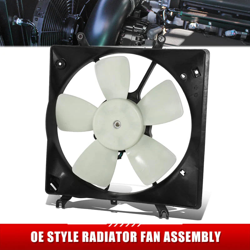 94-98 Mitsubishi Galant A/T w/4 Blade Fan Radiator Cooling Fan Assembly - MI3115102