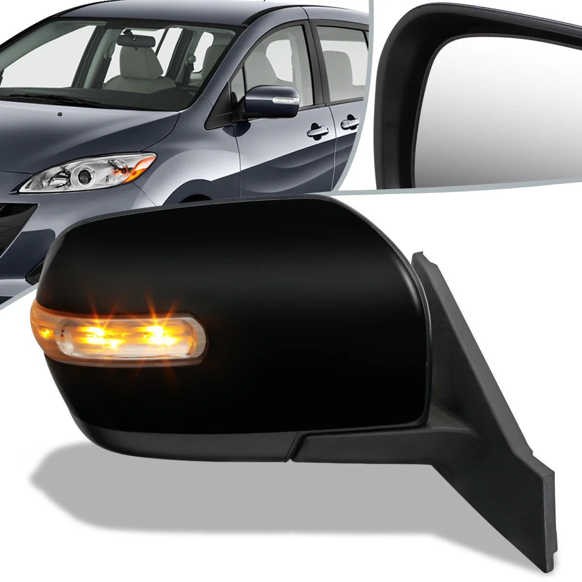 Powered Heated Side View Mirror (Right) 12-17 Mazda 5