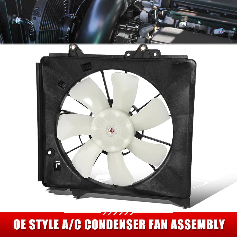 09-14 Honda Fit A/C Condenser Cooling Fan Assembly - HO3020100