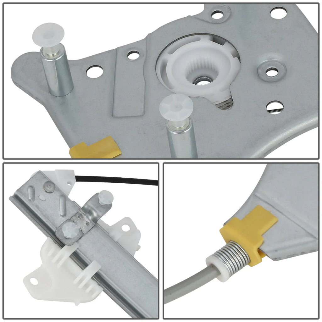 96-00 Hyundai Elantra Power Window Regulator w/o Motor - Front Left Driver Side