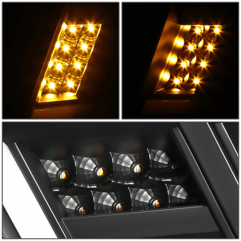 LED DRL Projector Headlights 16-22 Nissan Titan XD