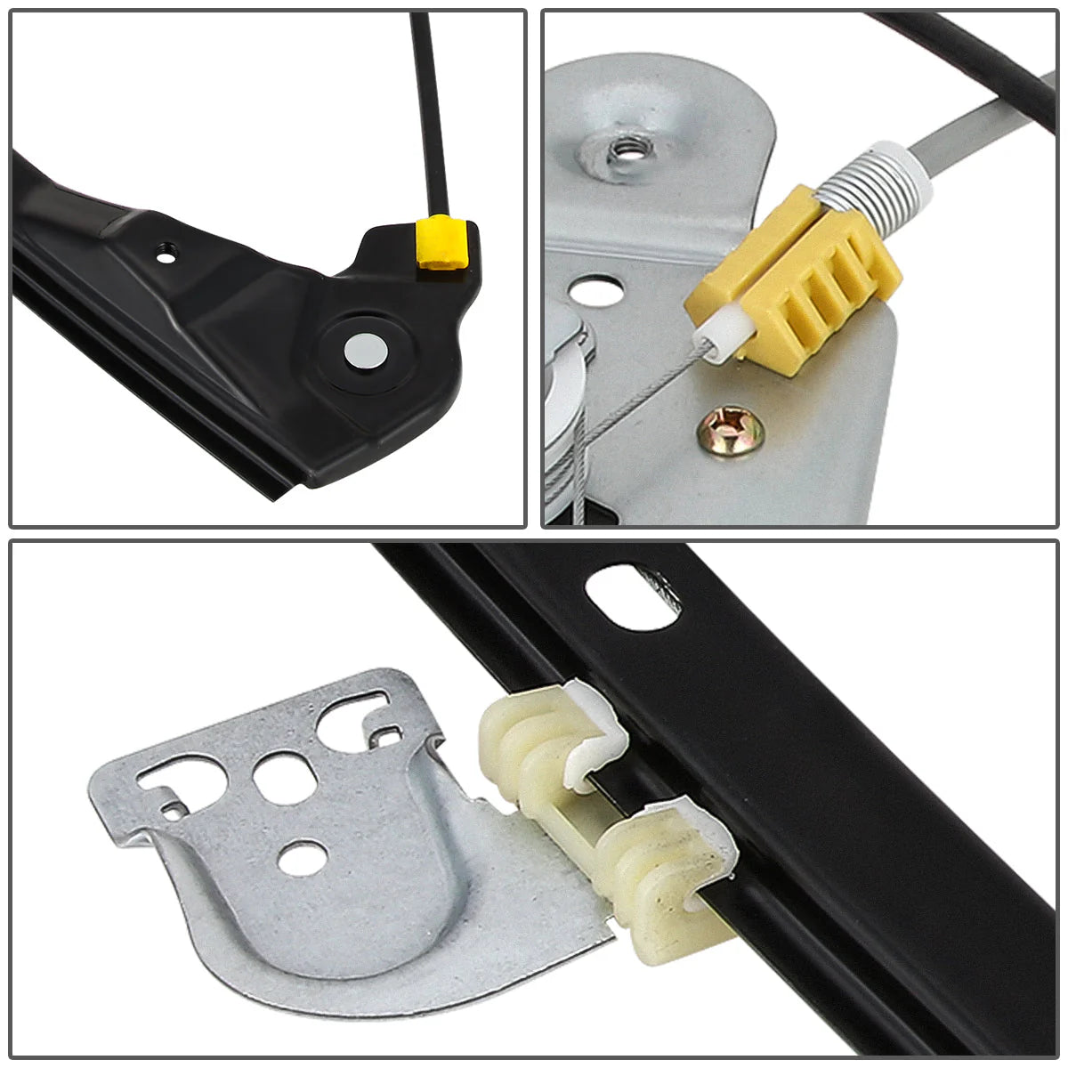 99-04 Oldsmobile Alero Pontiac Grand Am Sedan Power Window Regulator w/Motor - Front Left Driver Side