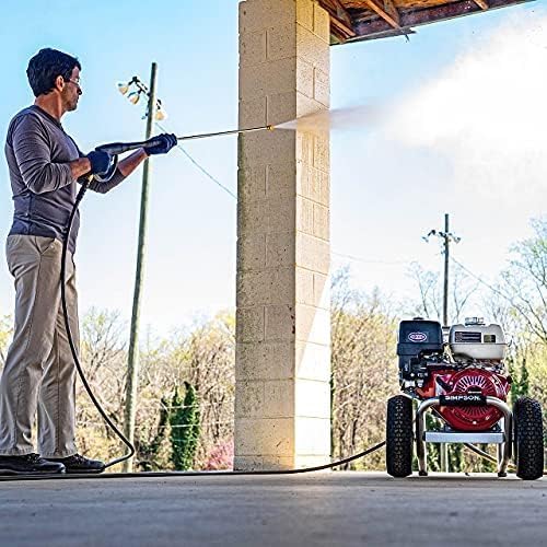 2026 3600 PSI Gas Pressure Washer, 2.5 GPM, Honda GX200 Engine, Includes Spray Gun and Extension Wand, 5 QC Nozzle Tips, 5/16-inch x 35-foot MorFlex Hose, 49-State
