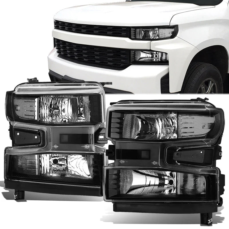 Factory Style Headlights 19-22 Chevy Silverado 1500