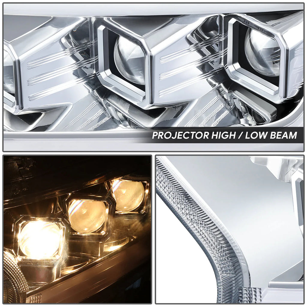 LED DRL Switchback Projector Headlights 19-23 Ford Ranger XL XLT