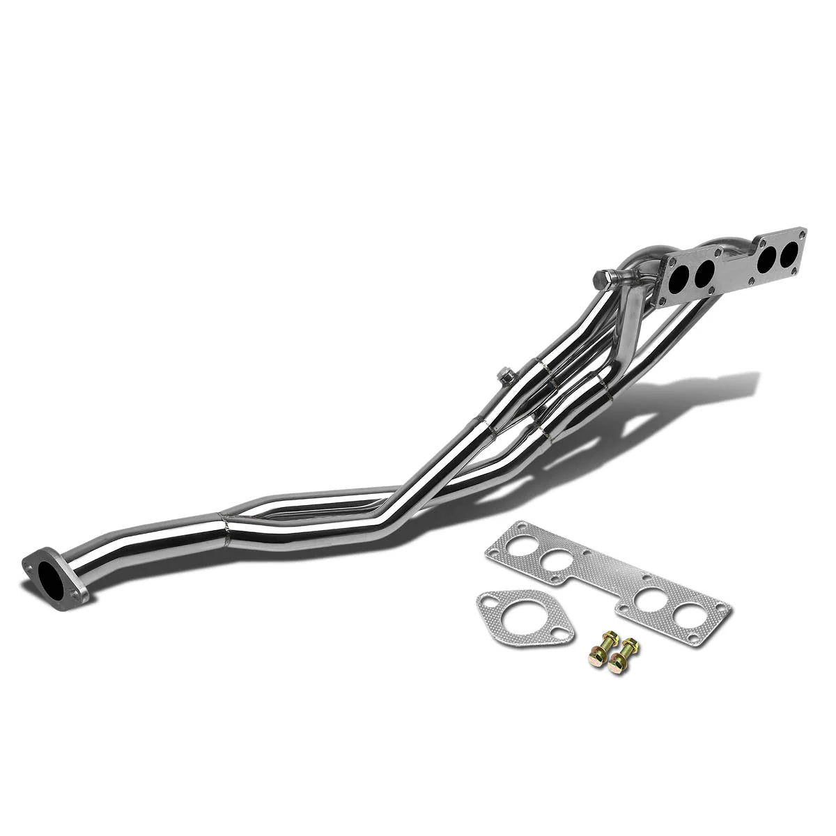 89-94 Nissan 240SX SOHC 2.4L 4-1 Long Tube Exhaust Header - Stainless Steel
