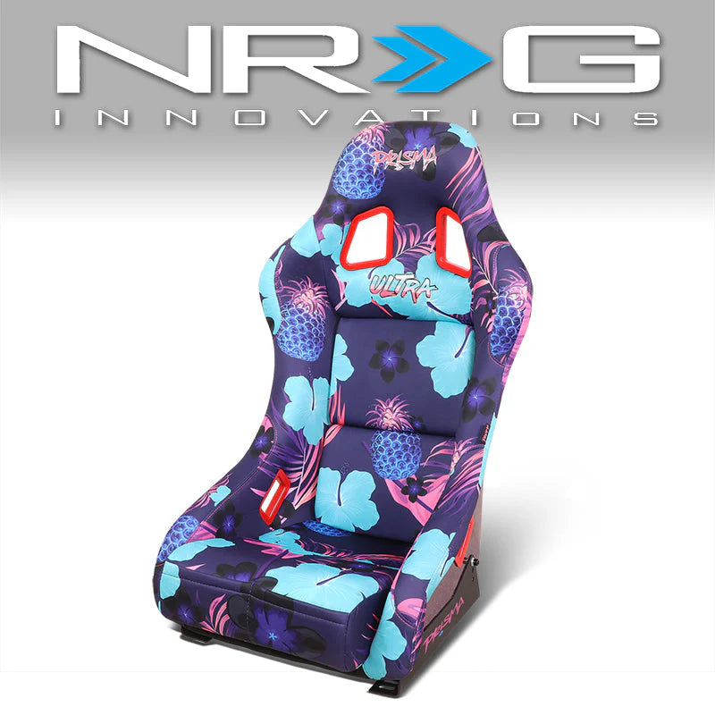 Vegan Satin Fixed Back Racing Bucket Seat Universal