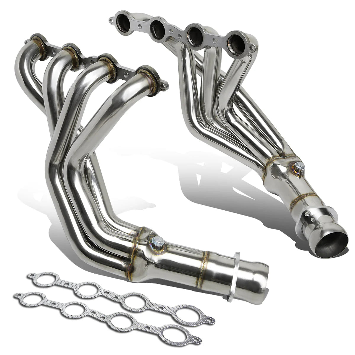 05-13 Chevy Corvette 6.0L 6.2L 7.0L V8 4-1 Exhaust Headers - Stainless Steel