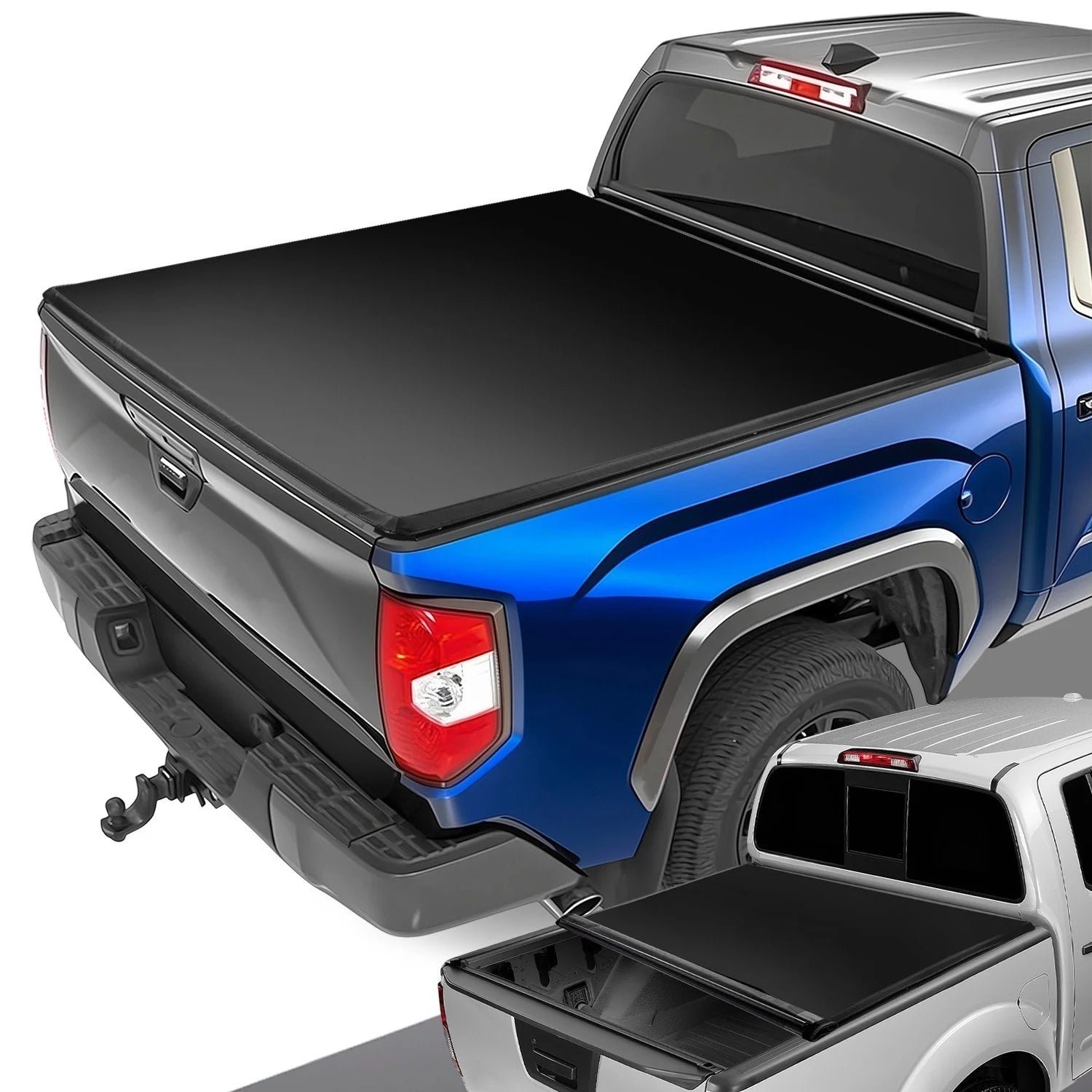 6.5 ft. Bed Soft Roll-Up Tonneau Cover 22-24 Toyota Tundra