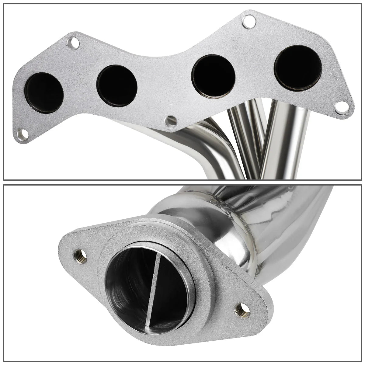 08-15 Scion xB 4-1 Exhaust Header w/O2 Sensor Bungs - Stainless Steel