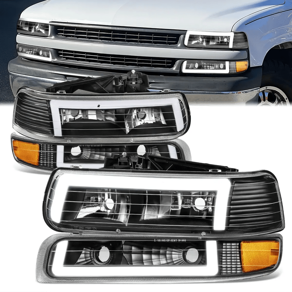 LED DRL Headlights 99-06 Chevy Silverado / Suburban 1500-3500