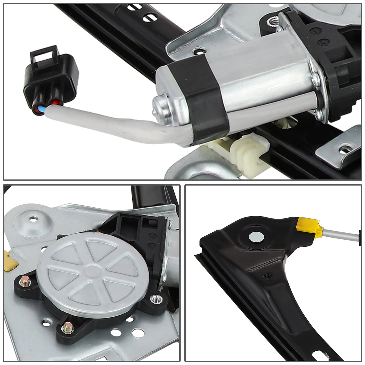99-04 Oldsmobile Alero Pontiac Grand Am Sedan Power Window Regulator w/Motor - Front Left Driver Side