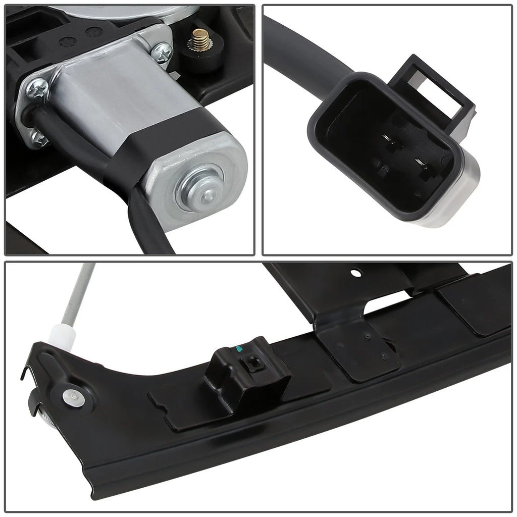 02-09 Chevy Trailblazer GMC Envoy Power Window Regulator w/Motor - Front Right Passenger Side